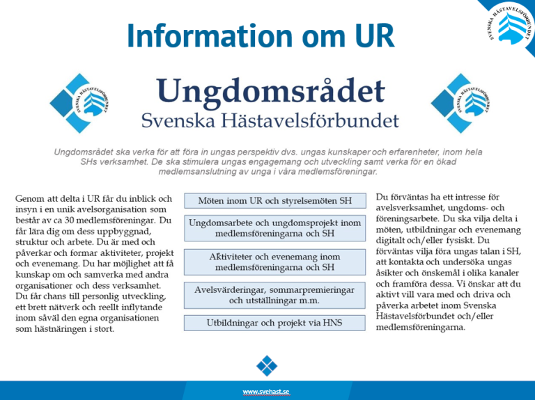 SH:s Ungdomsråd 2024/2025