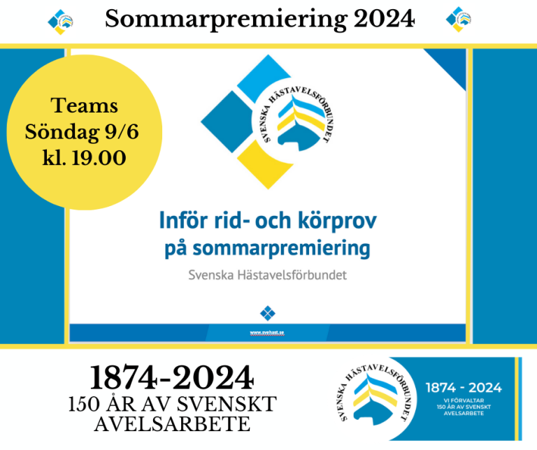 Inför rid- och körprov på SP