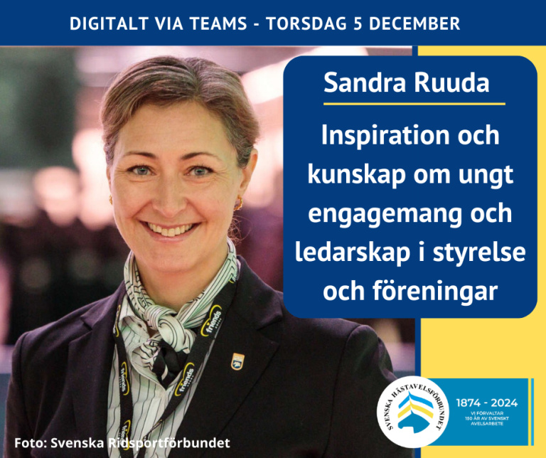 Digital föreläsning om styrelsearbete, engagemang och ungt ledarskap