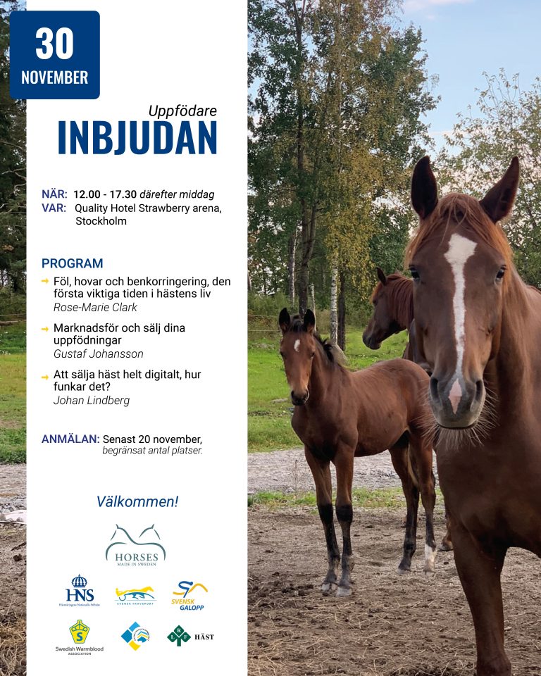 Fullt – Uppfödarträff 30/11