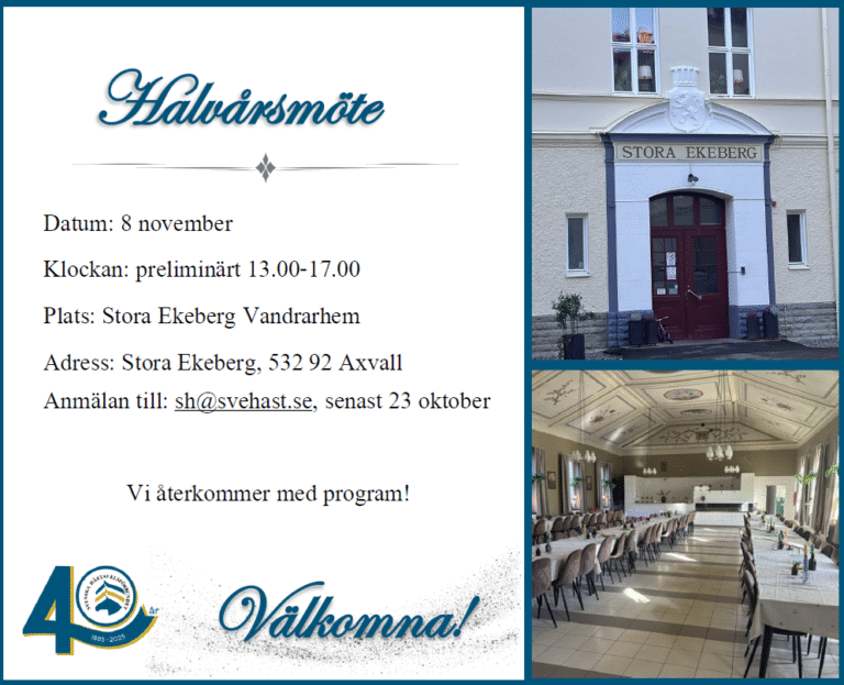 Halvårsmöte