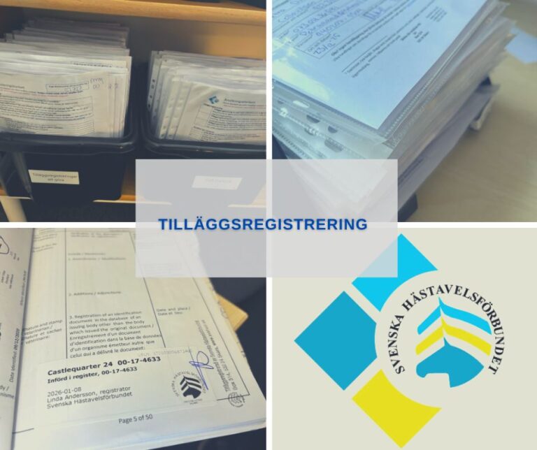Tilläggsregistrering